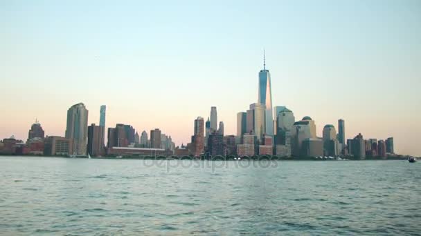 Bajo Manhattan, Nueva York — Vídeos de Stock