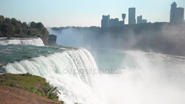 Cascate del Niagara maestose — Video Stock