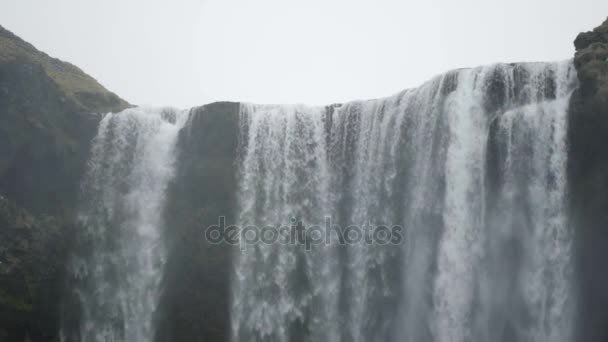 Skogafoss en nature islandaise 