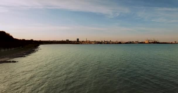 Port of Aarhus, Dánia — Stock videók