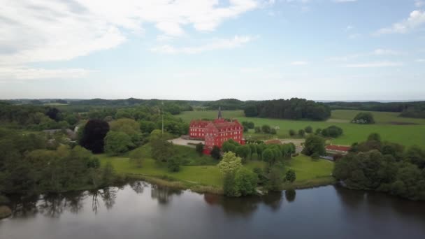 Château de Red Tranekaer Langeland Danemark — Video