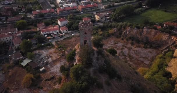 Пизанские руины — стоковое видео