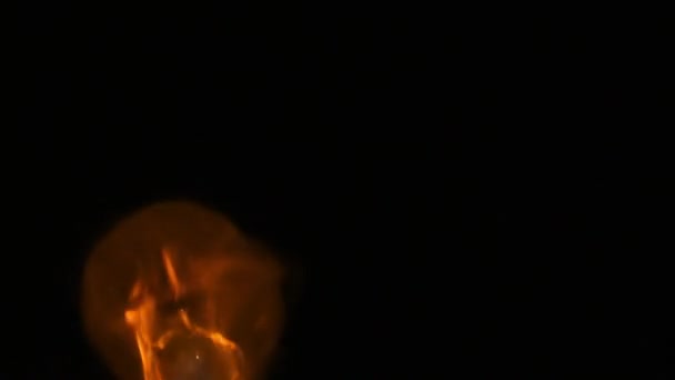 Вогонь і дим — стокове відео