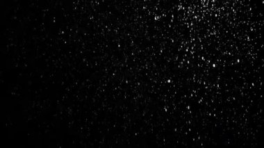 Karanlıkta düşen kar