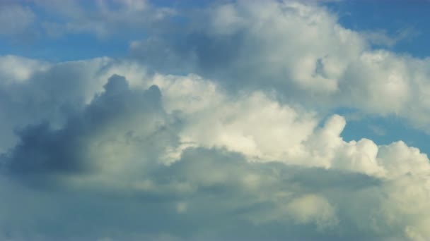 Cloudscape Timelapse with Blue Sky in Background — Stok video