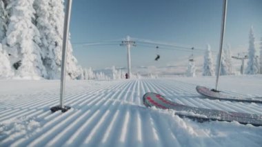 Kayaklar ve Polonyalılar Kayak pistinde