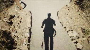 Sihirli Sanal Efektlerle Çöl Haritası Kelimenin Yolculuğunu Gösteriyor