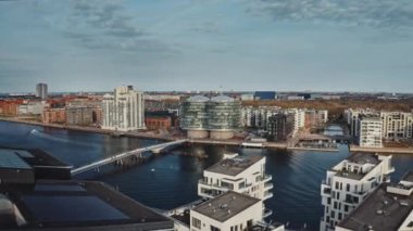 Brygge, Danimarka 'daki Ofis Binalarının İHA İzleme Çekimi