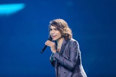 Isaiah Eurovision Şarkı Yarışması sırasında Avustralya'dan