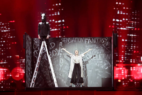  Dihaj from Azerbaijan  at the Eurovision Song Contest