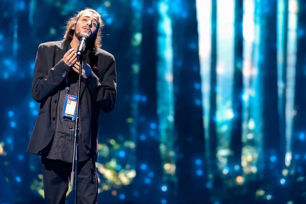 Salvador Sobral from Portugal — Stock Photo, Image