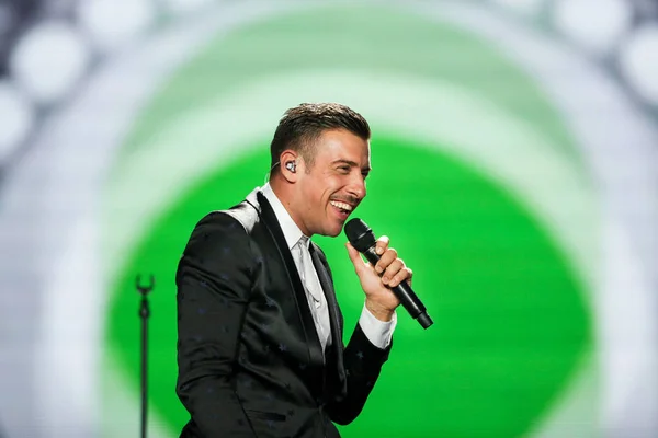 Francesco Gabbani from Italy — Stock Photo, Image