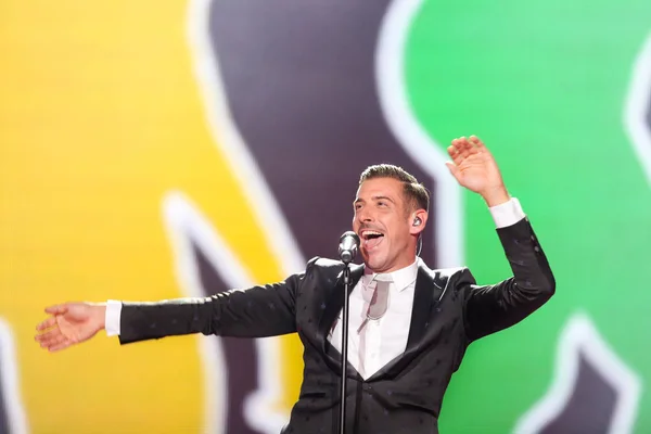 Francesco Gabbani z Włoch — Zdjęcie stockowe