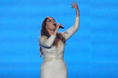 Claudia Faniello from Malta Eurovision 2017 clipart
