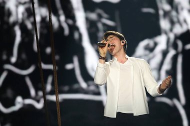  Brendan Murray from Ireland  Eurovision 2017 clipart