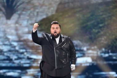 Jacques Houdek from Croatia Eurovision 2017 clipart
