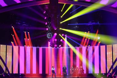 Valentina Monetta & Jimmie Wilson Eurovision 2017 clipart