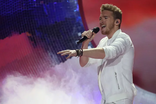 Nathan trent aus Österreich Eurovision 2017 — Stockfoto