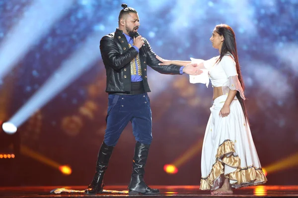 Joci Papai από Ουγγαρία Eurovision 2017 — Φωτογραφία Αρχείου