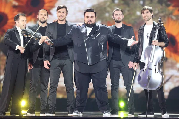 Jacques Houdek da Croácia Eurovisão 2017 — Fotografia de Stock