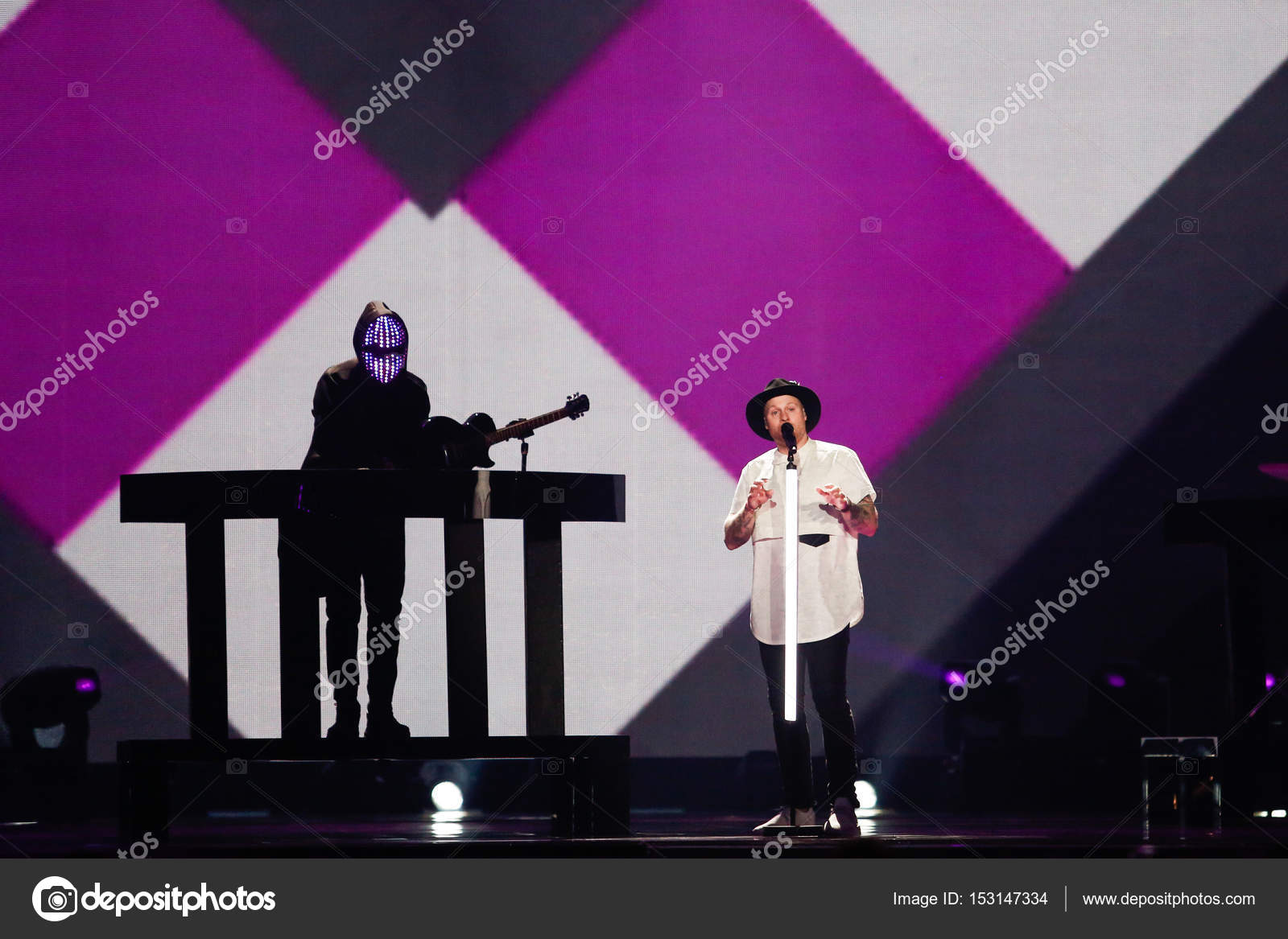 jowst de eurovisi n de noruega 2017 foto editorial de jowst de eurovisi n de noruega 2017 foto editorial de
