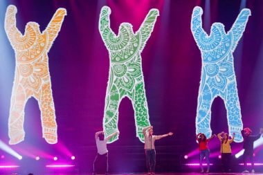  Francesco Gabbani from Italy Eurovision 2017 clipart