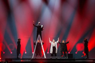 DiHaj from Azerbaijan Eurovision 2017 clipart