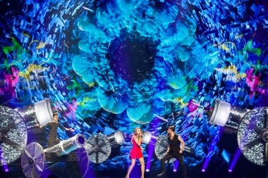  Ilinca & Alex Florea from Romania Eurovision 2017 clipart