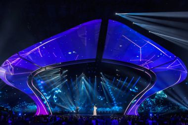  Kasia Mos from Poland Eurovision 2017 clipart