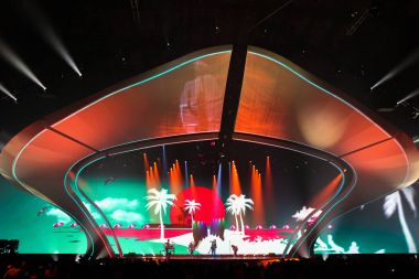Isaiah Firebrace from Australia Eurovision 2017 clipart
