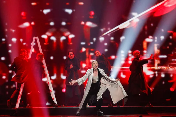 Dihaj z Ázerbájdžánu Eurovision 2017 — Stock fotografie