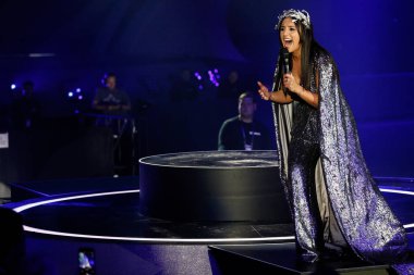 Jamala from Ukraine eurovision 2017 clipart