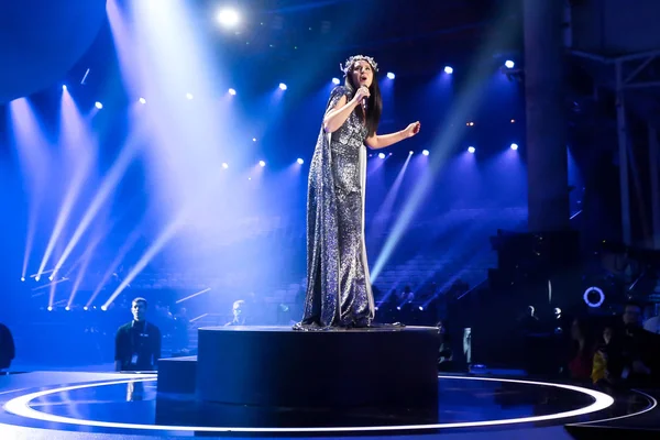 Jamala dall'Ucraina eurovisione 2017 — Foto Stock