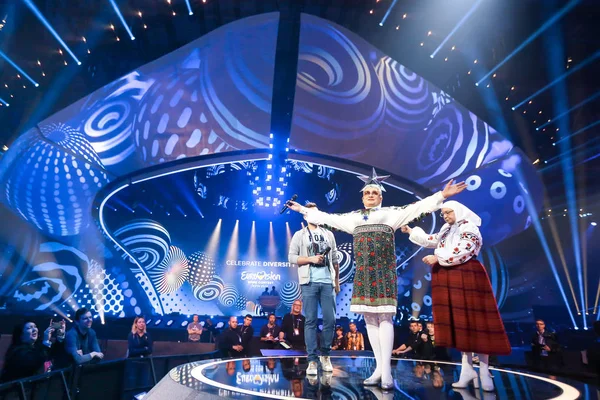 Verka Serduchka from Ukraine Eurovision 2017 — Stok fotoğraf