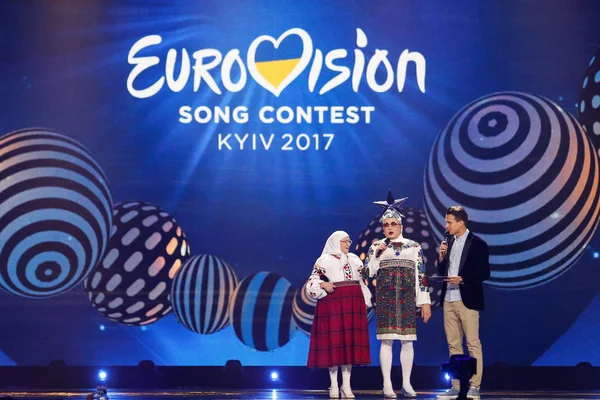 Verka Serduchka from Ukraine Eurovision 2017 — стокове фото