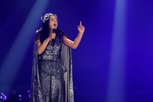 Jamala από Ουκρανία eurovision 2017 — Φωτογραφία Αρχείου