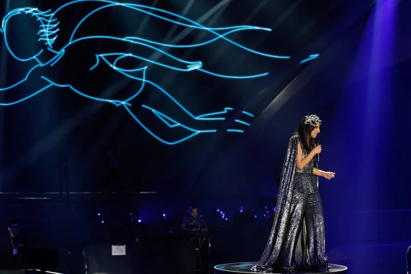 Jamala-ból Ukrajna Eurovíziós 2017 — Stock Fotó