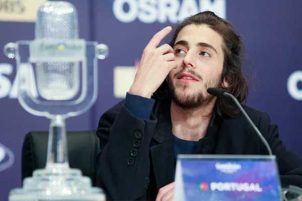 Salvador Sobral from Portugal Eurovision 2017 — Stock Photo, Image