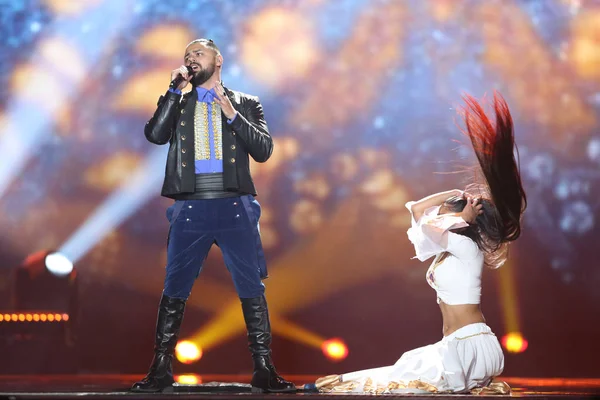 Joci Papai da Hungria Eurovisão 2017 — Fotografia de Stock