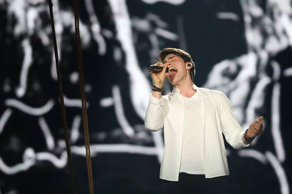 Brendan Murray desde Ireland Eurovision 2017 - foto de stock