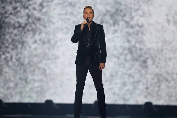 Koit Toome & Laura from Estonia Eurovision 2017 — Stock Photo