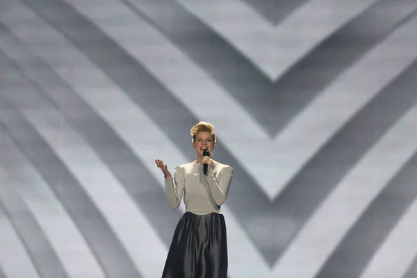 Левина из Германии Eurovision 2017 — стоковое фото