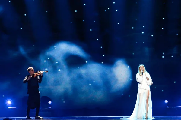 Kasia mos aus polen eurovision 2017 — Stockfoto