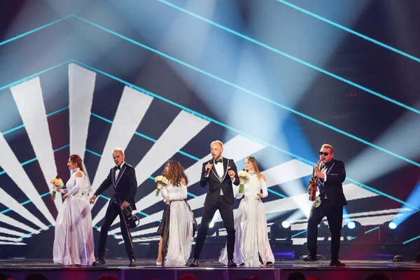 Progetto SunStroke dalla Moldavia Eurovision 2017 — Foto stock