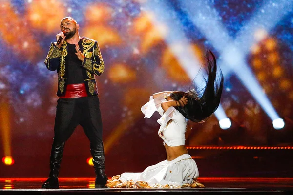 Joci Papai from Hungary Eurovision 2017 — Stock Photo