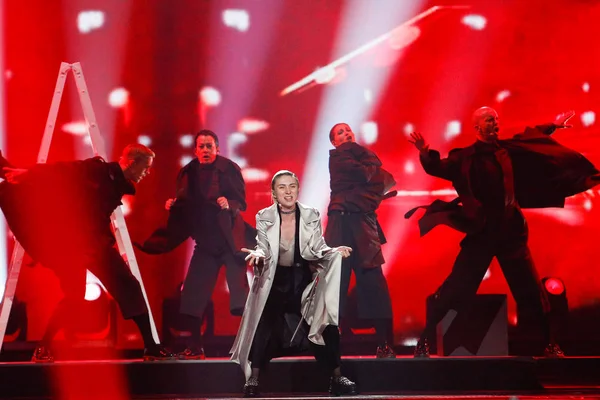 Dihaj von azerbaijan eurovision 2017 — Stockfoto