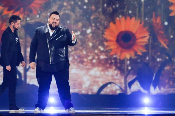 Jacques Houdek da Croácia Eurovisão 2017 — Fotografia de Stock