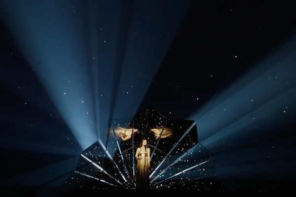 Lucie Jones du Royaume-Uni Eurovision 2017 — Photo de stock