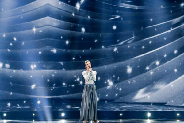 Левина из Германии Eurovision 2017 — стоковое фото