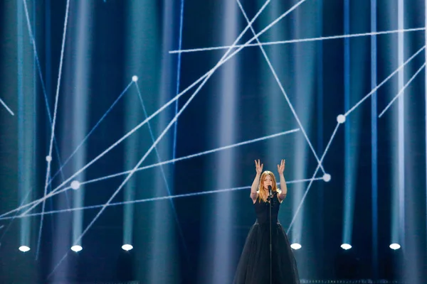 Blanche de Belgique Eurovision 2017 — Photo de stock